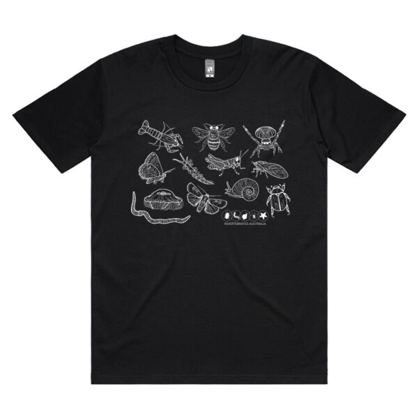 IA Threatened Inverts Shirt - Dark Colours Thumbnail